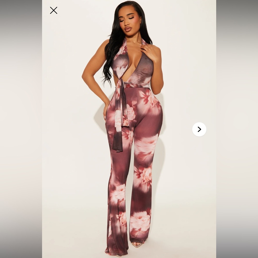 Floral Jumpsuit